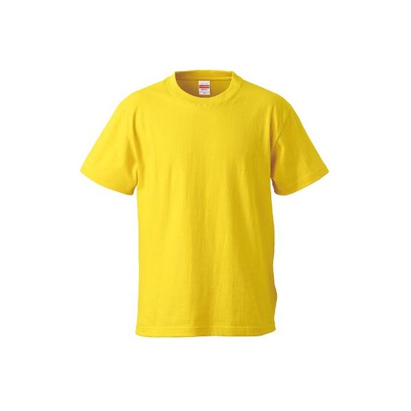 United Athle（ユナイテッドアスレ） 5001綿Tシャツ 3L カナリアイエロー 1包（3枚入） キャブ（直送品）