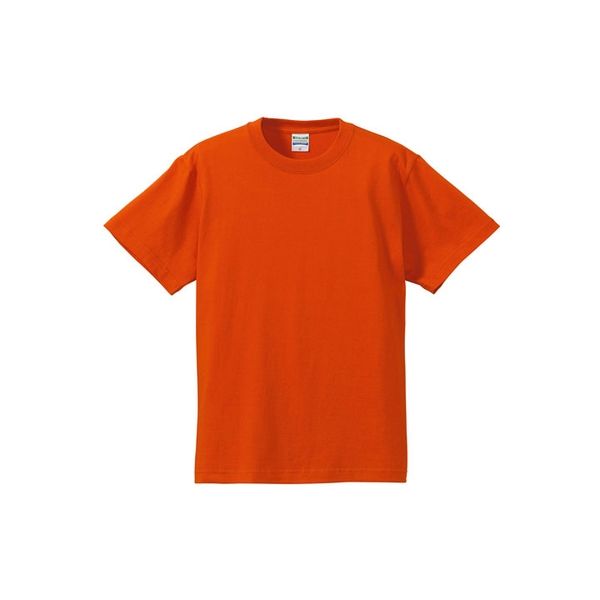 United Athle（ユナイテッドアスレ） 5001綿Tシャツ 3L カリフォルニアオレンジ 1包（3枚入） キャブ（直送品）