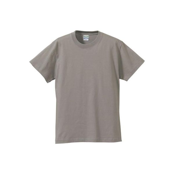 United Athle（ユナイテッドアスレ） 5001綿Tシャツ 4L ライトグレー 1包（3枚入） キャブ（直送品）