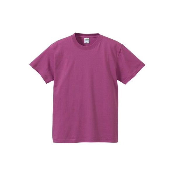 United Athle（ユナイテッドアスレ） 5001綿Tシャツ 4L ラベンダー 1包（3枚入） キャブ（直送品）