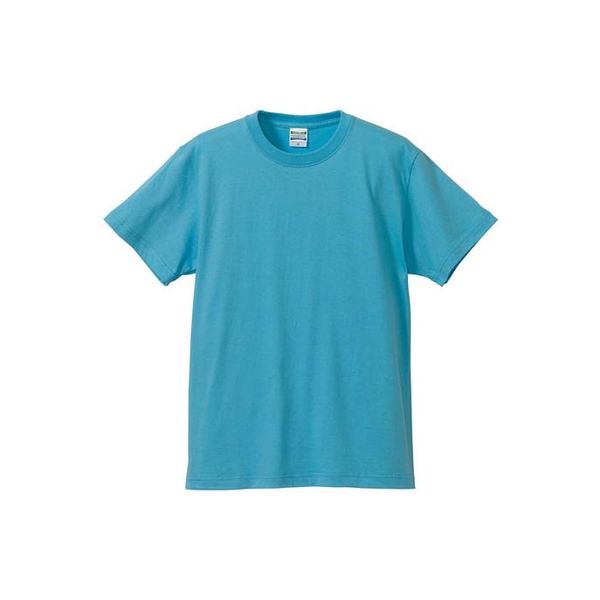 United Athle（ユナイテッドアスレ） 5001綿Tシャツ 4L アクアブルー 1包（3枚入） キャブ（直送品）