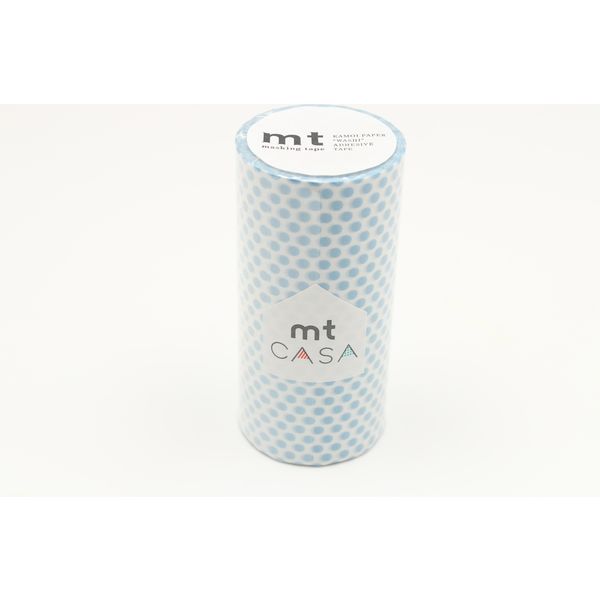 mt CASA 100mm ドット・アイス MTCA1101　マスキングテープ　カモ井加工紙（直送品）