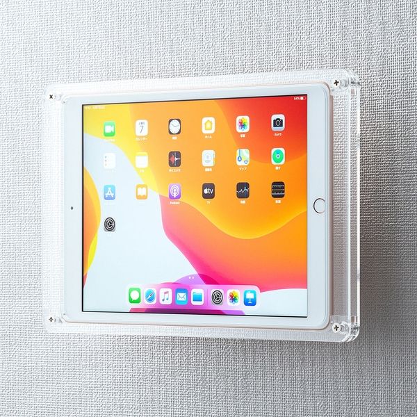 サンワサプライ 10.2iPadアクリルケース 第7世代 VESA100×100 サンワサプライ 10.2iPadアクリルケース 第7世代 VESA100×100