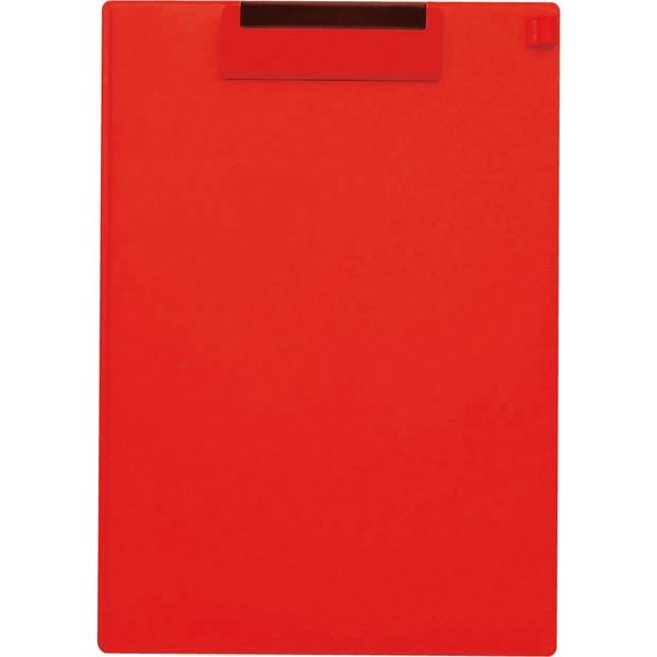 オープン工業 クリップボード A4E（A4タテ） 赤 CB-200-RD 1セット（2枚）