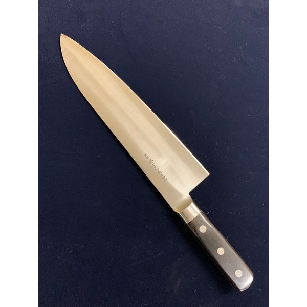 青木刃物製作所 日本鋼ツバ付 小間切牛刀 15074（直送品）