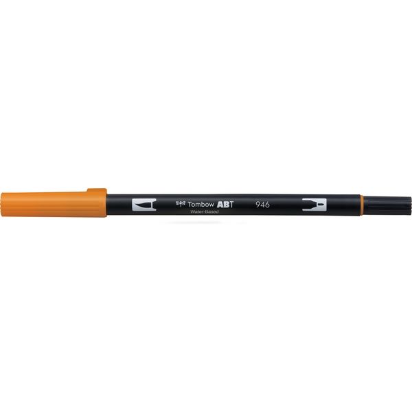 トンボ鉛筆 水性グラフィックマーカー ディアルブラッシュペン ABT 946 AB-T946 6本（直送品）