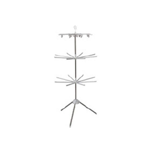 アイリスオーヤマ ステンレス室内干しパラソル3段 CLS-173PER（直送品）