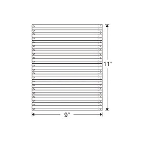 日本通信紙 ストックフォーム 9×11 2000枚 罫入 SF-09131P（直送品）