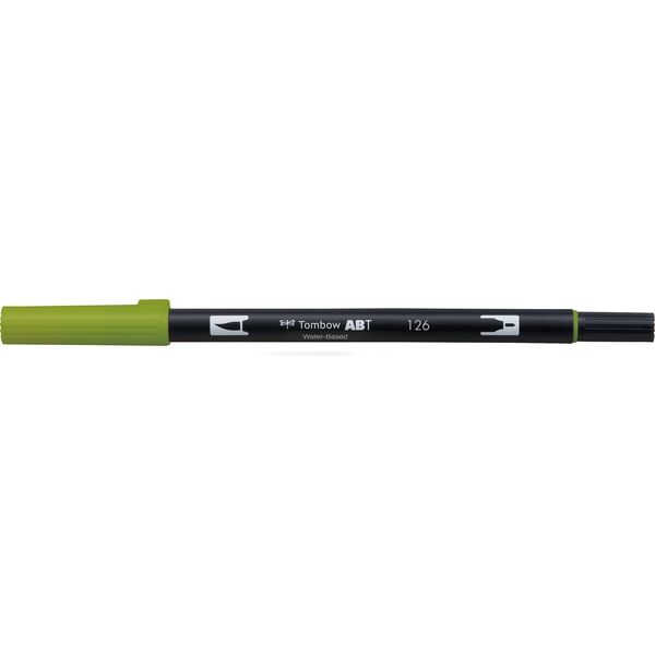 トンボ鉛筆 水性グラフィックマーカー ディアルブラッシュペン ABT 126 AB-T126 6本（直送品）