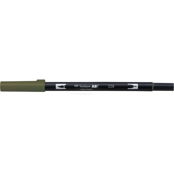 トンボ鉛筆 水性グラフィックマーカー ディアルブラッシュペン ABT 228 AB-T228 6本（直送品）