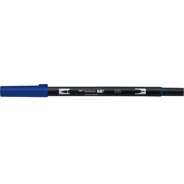 トンボ鉛筆 水性グラフィックマーカー ディアルブラッシュペン ABT 535 AB-T535 6本（直送品）