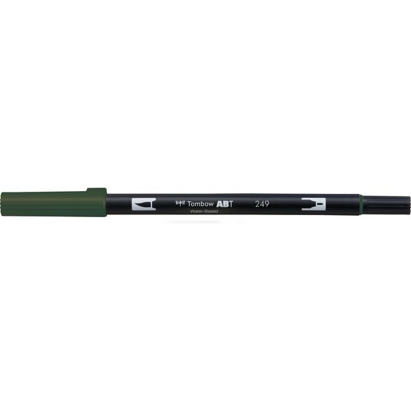 トンボ鉛筆 水性グラフィックマーカー ディアルブラッシュペン ABT 249 AB-T249 6本（直送品）