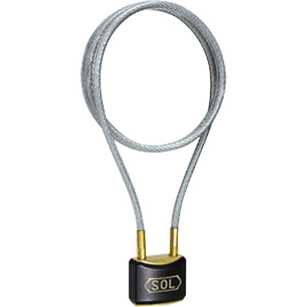 SOL HARD（ソールハード） No.3800 ワイヤーロック 同一鍵 30mm