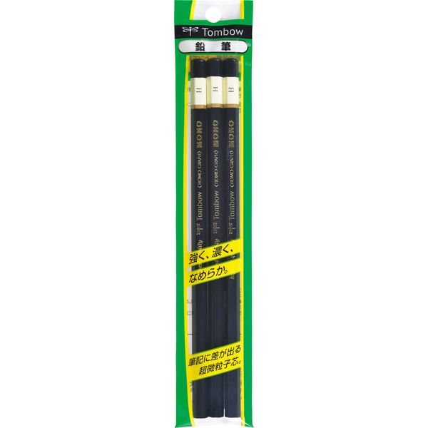 トンボ鉛筆 鉛筆モノ H 3Pパック ASA-392 5個（直送品）