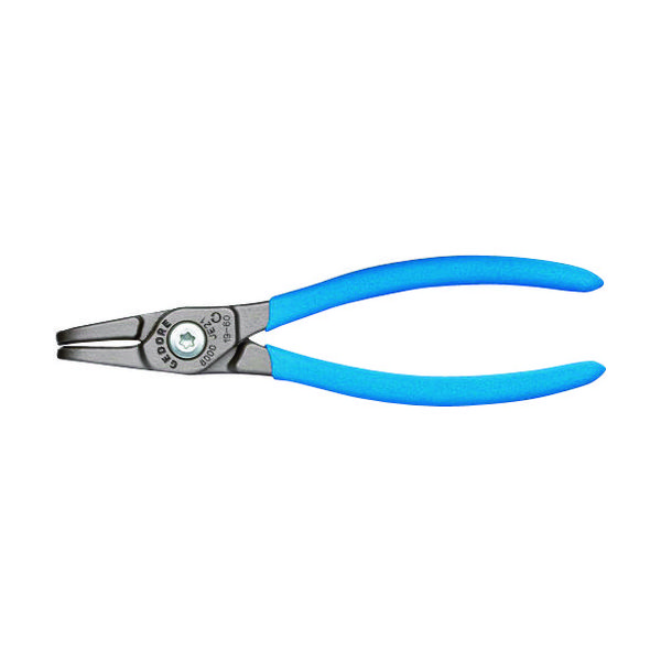 GEDORE 面接触スナップリングプライヤー 穴用曲型 8000 JE01 40ー100mm 2930854 1丁 137-4519（直送品）