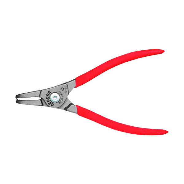 GEDORE 面接触スナップリングプライヤー 軸用曲型 8000 AE01 85ー140mm 2930749 1丁 137-4508（直送品）