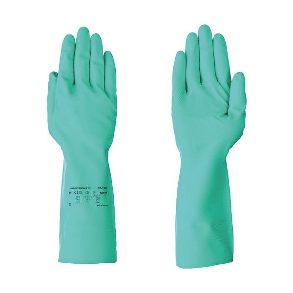 アンセル・ヘルスケア・ジャパン アンセル 耐薬品手袋 アルファテックソルベックス 37ー176 XLサイズ 37-176-10 1双（直送品）