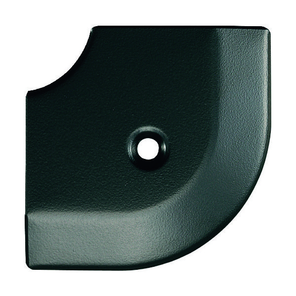 アシスト ASSIST 床金物20ー112LBLヘの字押えコーナー アルミブラック 出隅 53×53mm 20-112LBL51 1個（直送品）