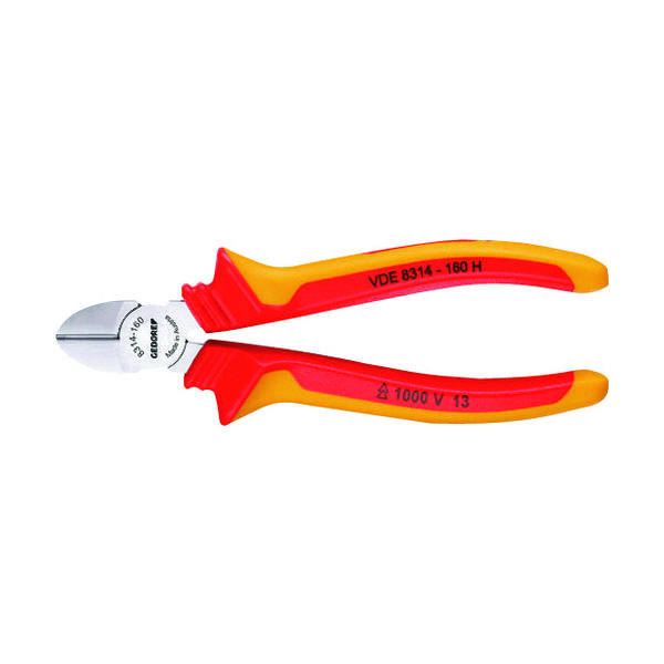 GEDORE 絶縁ニッパ VDE8314H 160mm 1552163 1丁 137-2428（直送品）