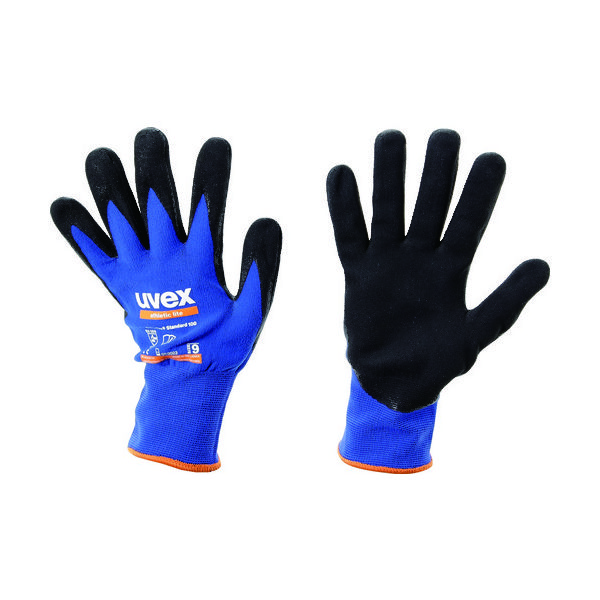 ウベックス UVEX 【売切商品】ニトリル背抜き手袋 アスレティック ライト XS 6002766 1双 160-7167（直送品）