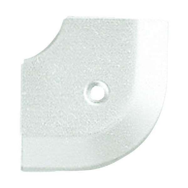 床金物20-112LSヘの字押えコーナー アルミシルバー 53×53mm