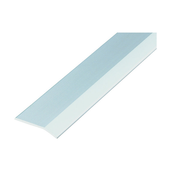 アシスト ASSIST 床金物20ー112Aヘの字押え 穴明 アルミシルバー 1/2定尺2.00M 20-112A24H 1本（直送品）