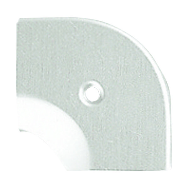 アシスト ASSIST 床金物20ー112LSヘの字押えコーナー アルミシルバー 入隅 53×53mm 20-112LS52 1個（直送品）