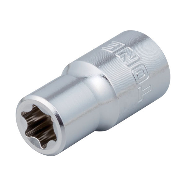 TONE E型トルクスソケット 呼びNO.E8 差込角6.35mm 2TX-E08 1個 124-9971（直送品）