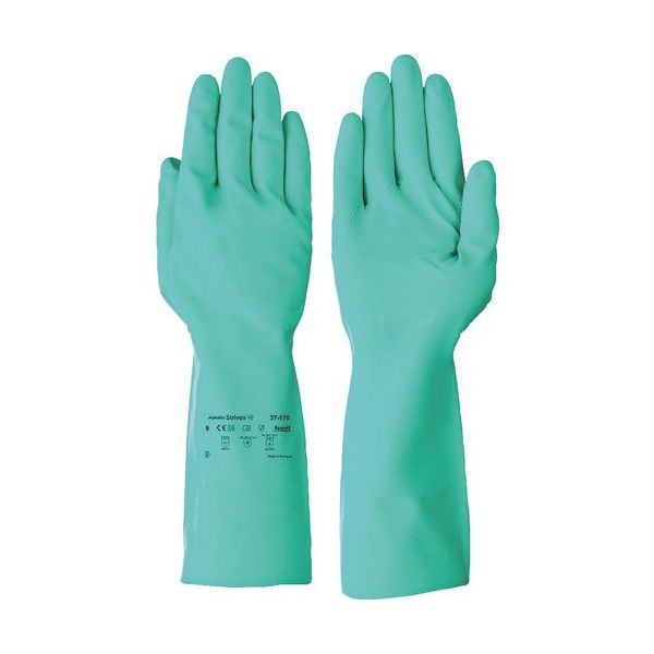 アンセル・ヘルスケア・ジャパン アンセル 耐薬品手袋 アルファテックソルベックス 37ー176 Lサイズ 37-176-9 1双（直送品）