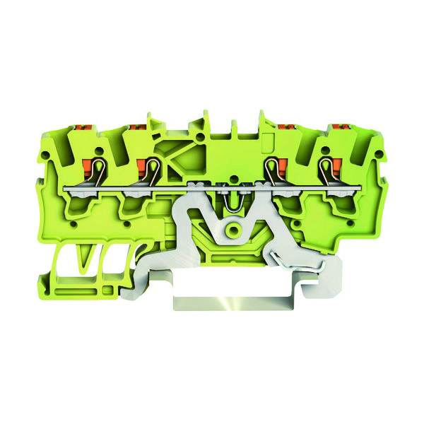 WAGO プッシュボタンソウサタイプスプリングシキアースタンシダイ2201シリーズ4センシキヨウ 2201-1407-PK 1個（直送品）