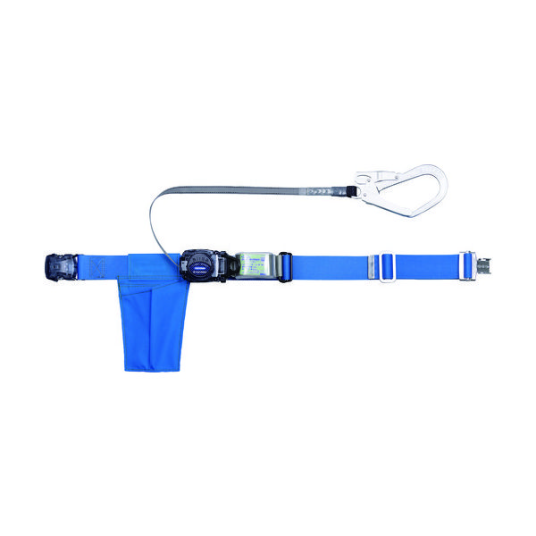 トラスコ中山 TRUSCO 巻取式 胴ベルト型墜落制止用器具 幅50mmX長さ1200mm GR-OT593A