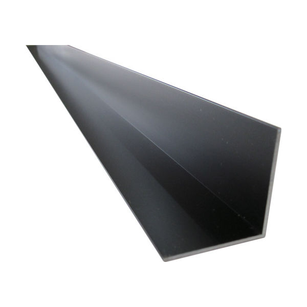 アルインコ アルミ等辺アングル 30x30x1.2ブラック 1m HP204KS 1本 849-5232（直送品）