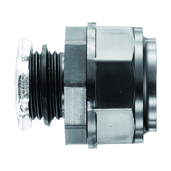 三桂製作所 SANKEI ケイフレックス用 コネクタ ノックアウト接続用 樹脂性/黒色品 管用平行おねじ付き KMBGP36 1個（直送品）