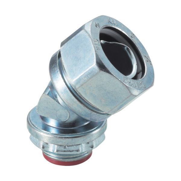 三桂製作所 SANKEI ケイフレックス用 45°コネクタ ノックアウト接続用 管用平行おねじ付き KM45BG22 1個 147-7885（直送品）