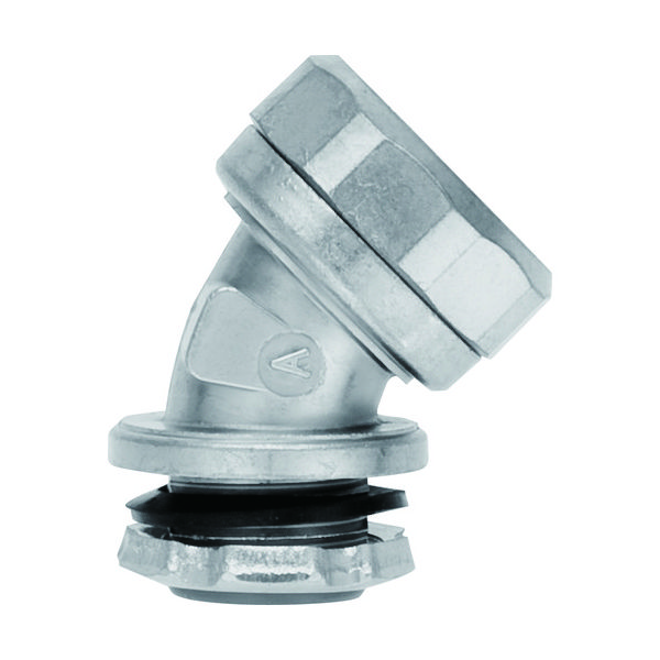 三桂製作所 SANKEI ケイフレックス用 コネクタ ノックアウト接続用 管用平行おねじ付き 45°形 K24BG