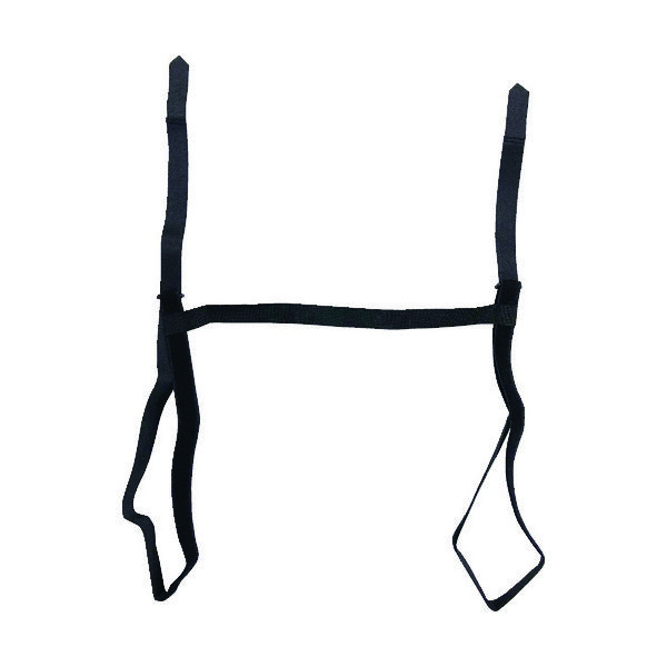 トラスコ中山 TRUSCO 持ち運び簡単ベルト ブラック MHKT-BK 1個 161-2100（直送品）