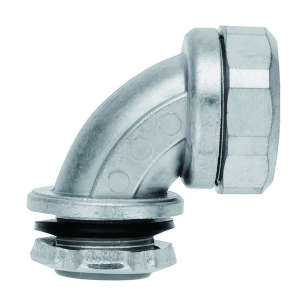 三桂製作所 SANKEI ケイフレックス用 コネクタ ノックアウト接続用 管用平行おねじ付き 90°形 K29BG42 1個（直送品）