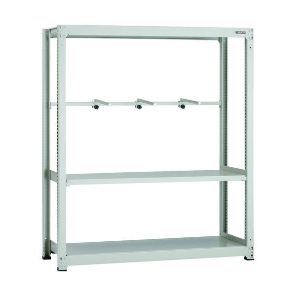 TRUSCO スチールラック M3型中量棚 1500X571XH1800 3段 アーム1段 単体 M3-6563-A1 1台(1個)（直送品）