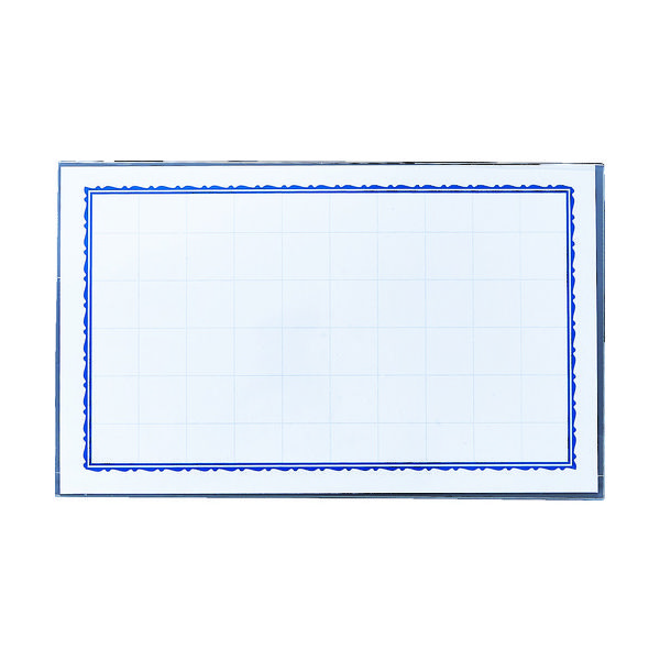 トラスコ中山 TRUSCO 再生PET 硬質簡易名札 クリップピンタイプ 台紙55×90mm KHE-N-1P 1個 137-2240（直送品）