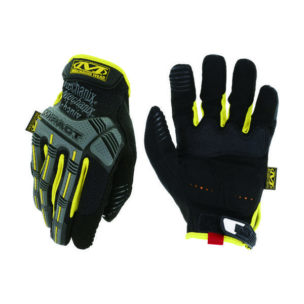 Mechanix Wear MーPact ブラック/イエロー L MPT-01-010 1双 149-0017（直送品）