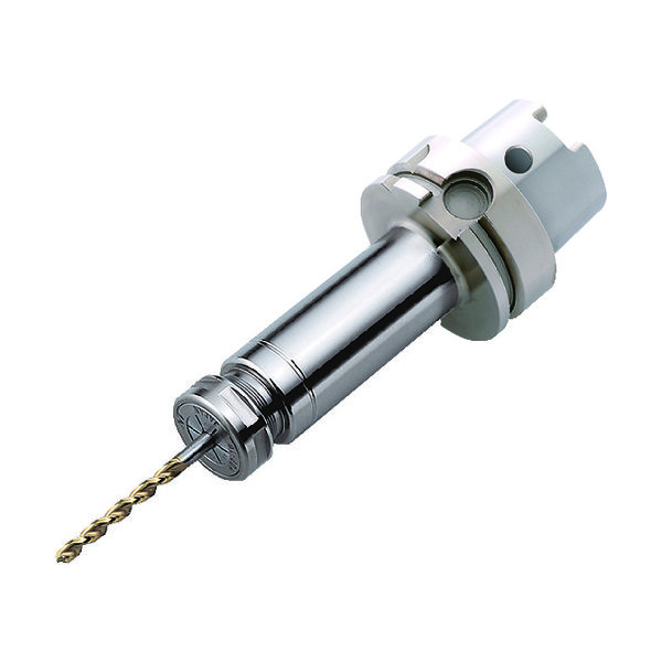 エヌティーツール NT コレットホルダ シャンクHSK63A 把握径0.5~7.0 120L HSK63A-HDC07A-120-H 1個（直送品）