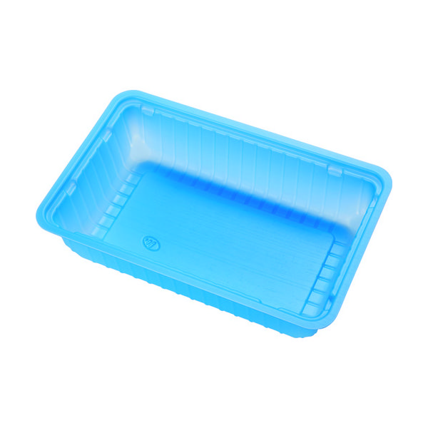 トラスコ中山 TRUSCO PPトレー 角 青 1マス 底面159X91 PPTSB-159X91 1袋(10枚) 161-3382（直送品）