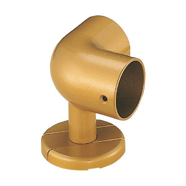 シロクマ SHIROKUMA 手すり用接続金具 C形ブラケットコーナー 35φ AG BR-606-35-AG 1個 183-3923（直送品）