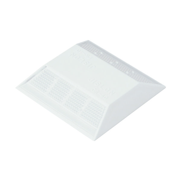 積水樹脂 積水 【売切廃番】 ナイトリバー CR40WW 白 両面反射 CR-40WW-T 1個 153-2024（直送品）