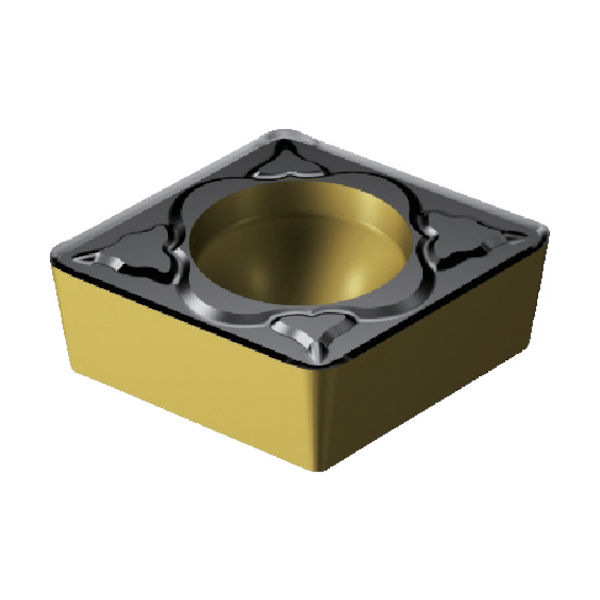 サンドビック SANDVIK コロターン107 旋削用ポジチップ(120) 3225 CCMT 12 04 08-KM 1セット(10個)（直送品）