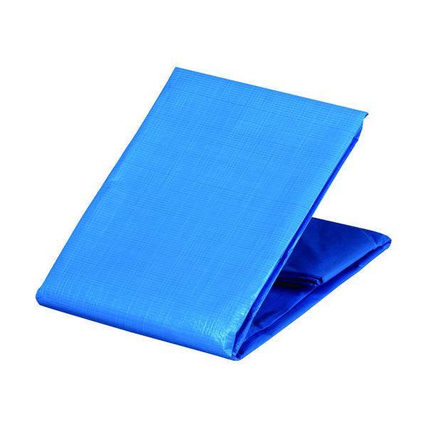 トラスコ中山 TRUSCO 防炎ブルーシート #2500 10.0m×10.0m BSR-100100 1枚 161-1145（直送品）