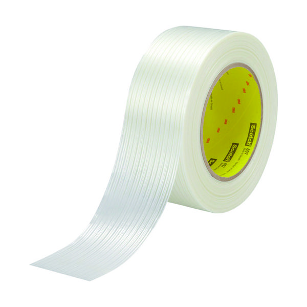 スリーエム ジャパン 3M フィラメントテープ 897 48mmX55m 48X55 1P 1巻 161-2525（直送品）