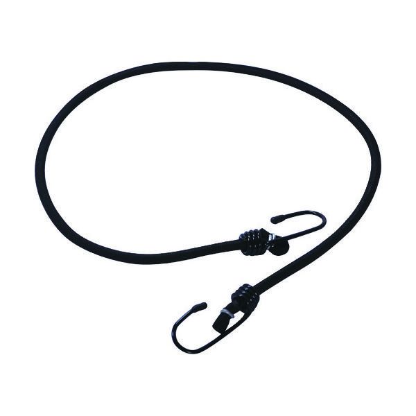 トラスコ中山 TRUSCO バンジーコード8mmx900mm 黒 TBC-890-BK 1本 161-2077（直送品）