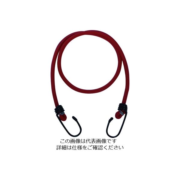 トラスコ中山 TRUSCO バンジーコード8mmx900mm 赤 TBC-890-R 1本 161-2087（直送品）