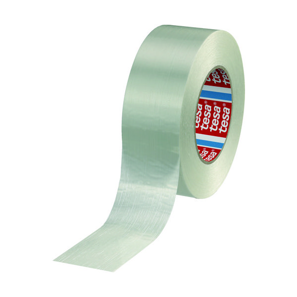 テサテープ tesa フィラメントテープ 白 50mmx50m 53398-50-50 1巻 149-7895（直送品）